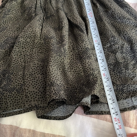 Rails Jasmine Long Sleeve
Snake Print Mini  Dress Olive Pebble Size Medium. - Picture 15 of 16